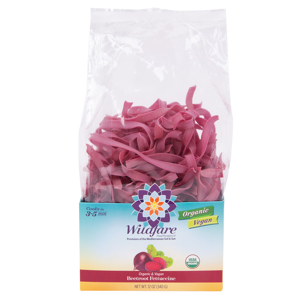 Wholesale Wildfare Organic And Vegan Beetroot Pasta 12 Oz Bag-6ct Case Bulk