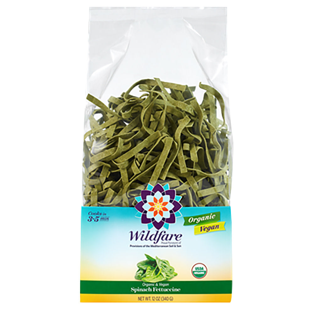 Wholesale Wildfare Organic And Vegan Spinach Pasta 12 Oz Bag-6ct Case Bulk