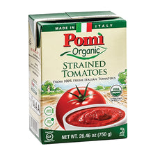 Wholesale Pomi Organic Strained Tomatoes 26.46 Oz- Bulk