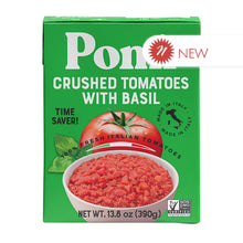 Wholesale Pomi Crushed Tomatoes With Basil 13.8 Oz Box- Bulk