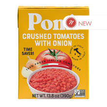 Wholesale Pomi Crushed Tomatoes With Onion 13.8 Oz Box- Bulk