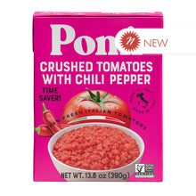 Wholesale Pomi Crushed Tomatoes With Chili Pepper 13.8 Oz Box- Bulk