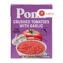Wholesale Pomi Crushed Tomatoes With Garlic 13.8 Oz Box- Bulk