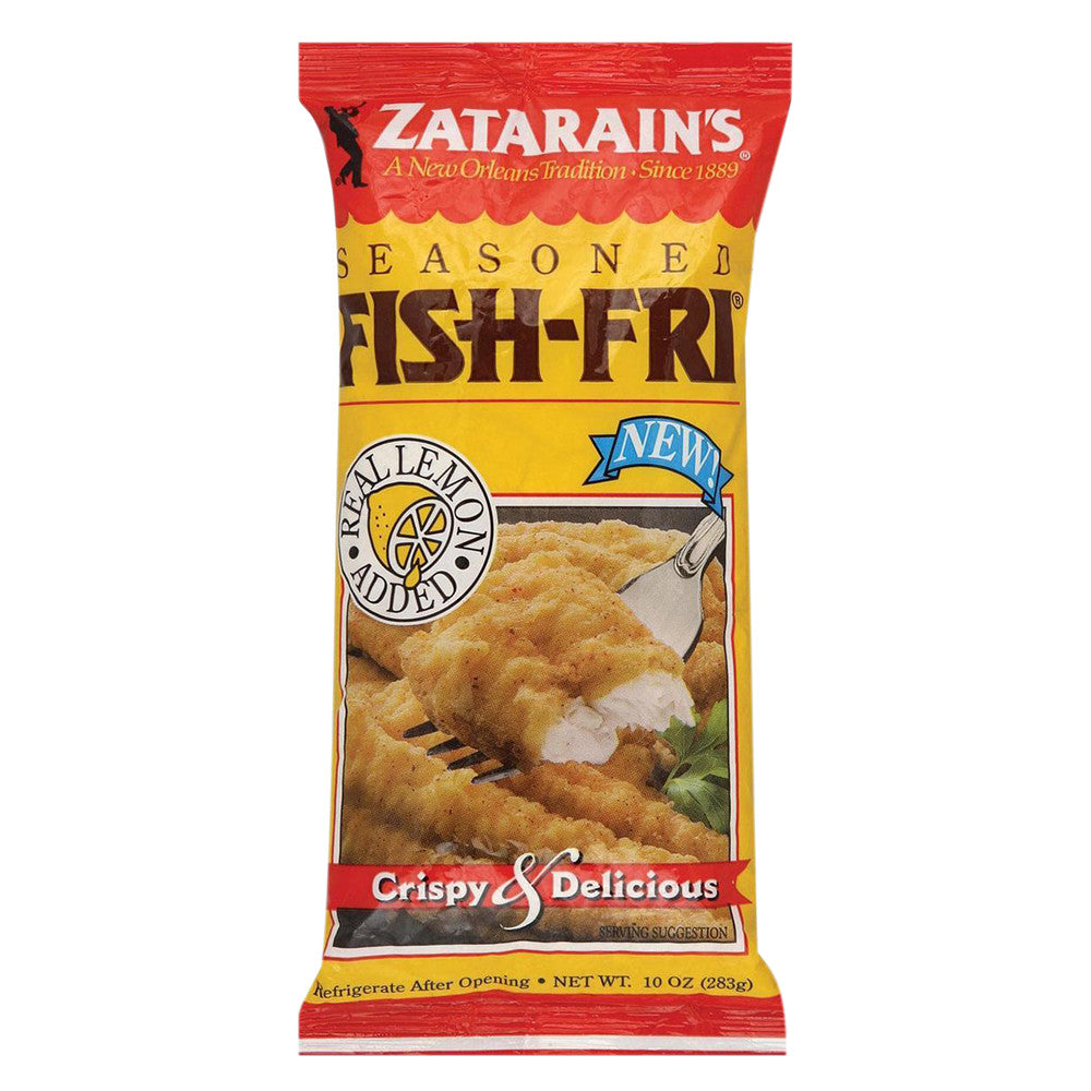 Wholesale Zatarains Seasoned Fish Fri 10 Oz Bag-12ct Case Bulk