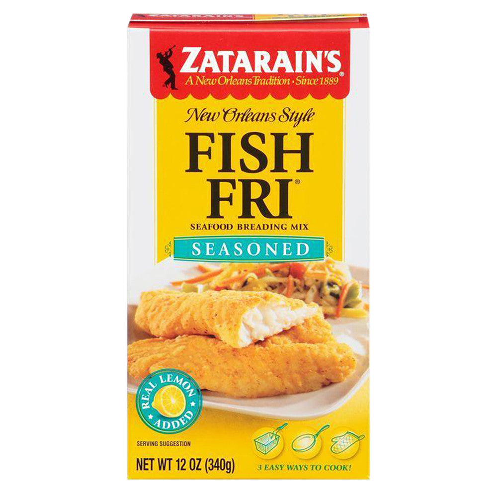 Wholesale Zatarains Seasoned Fish Fri 12 Oz Box-8ct Case Bulk