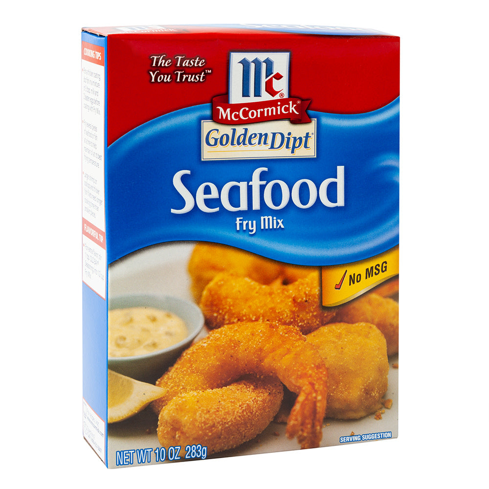 Wholesale Mccormick Golden Dipt Seafood Fry Mix 10 Oz Box- Bulk