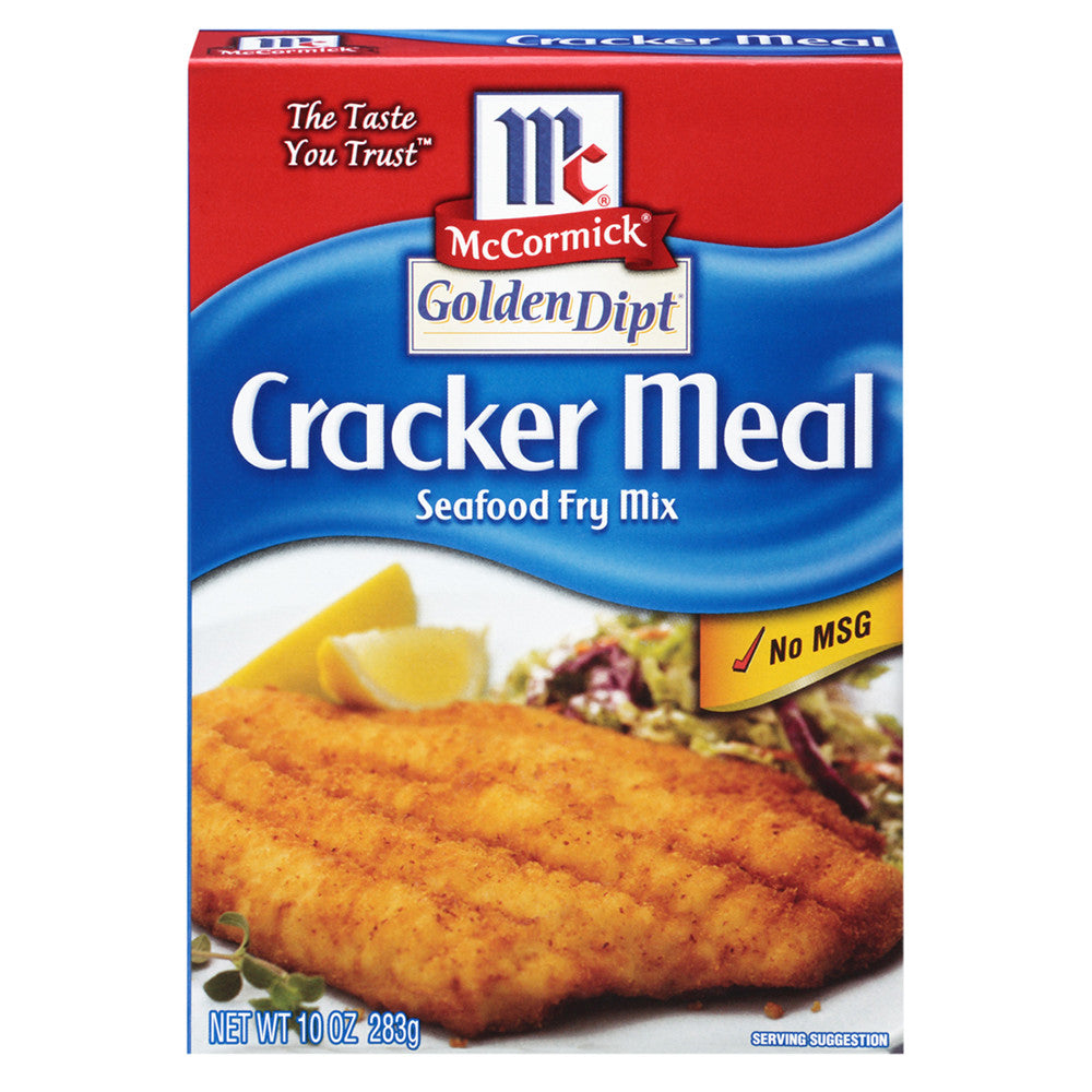 Wholesale Mccormick Golden Dipt Cracker Meal 10 Oz Box- Bulk