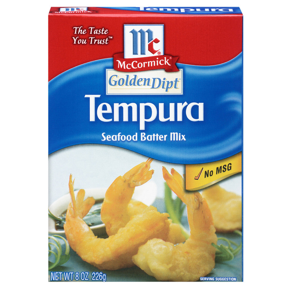 Wholesale Mccormick Golden Dipt Tempura Batter Mix 10 Oz Box- Bulk