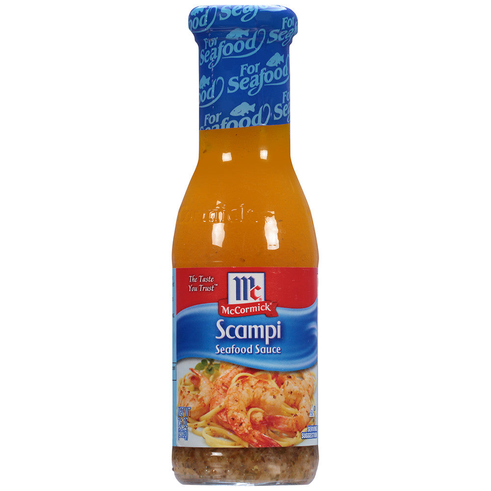 Wholesale Mccormick Scampi Sauce 7.5 Oz Bottle-6ct Case Bulk