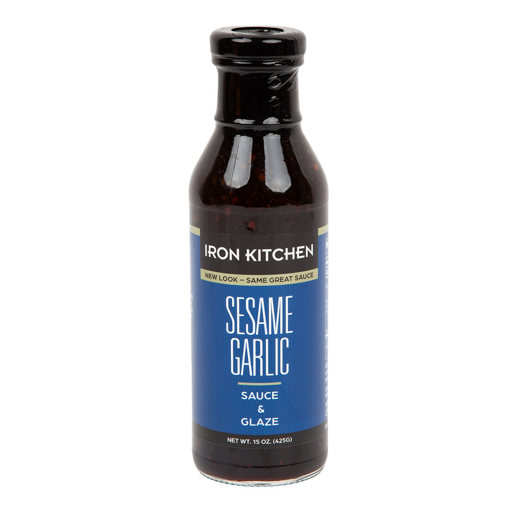 Wholesale Iron Chef Sesame Garlic Sauce 15 Oz Bottle- Bulk