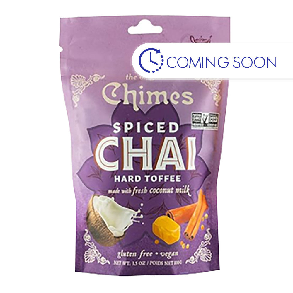Chimes - Spice Chai Hard Toffee - 3.5Oz
