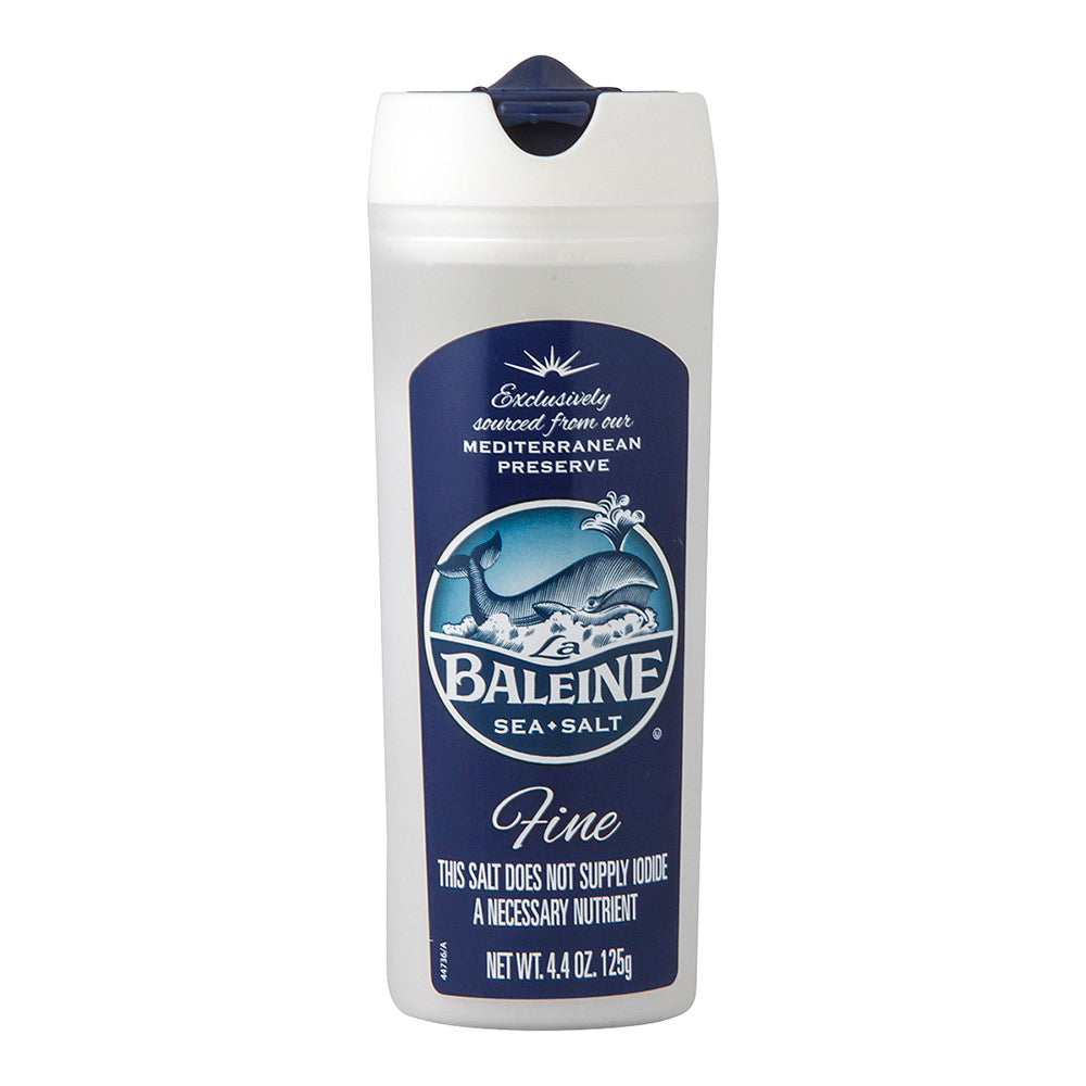 Wholesale La Baleine Fine Sea Salt 4.4 Oz Shaker-12ct Case Bulk