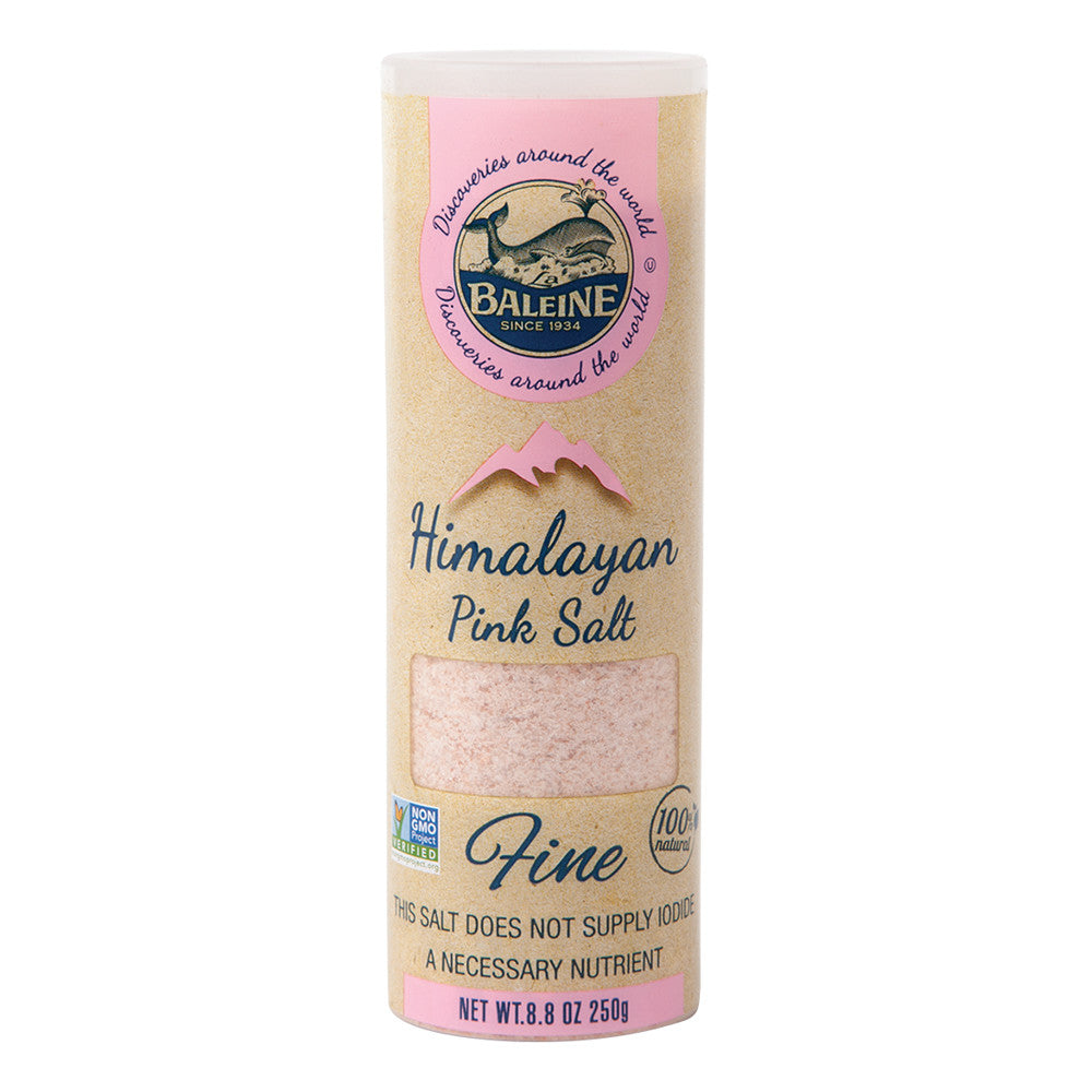 Wholesale La Baleine Fine Himalayan Pink Salt 8.8 Oz Shaker-12ct Case Bulk