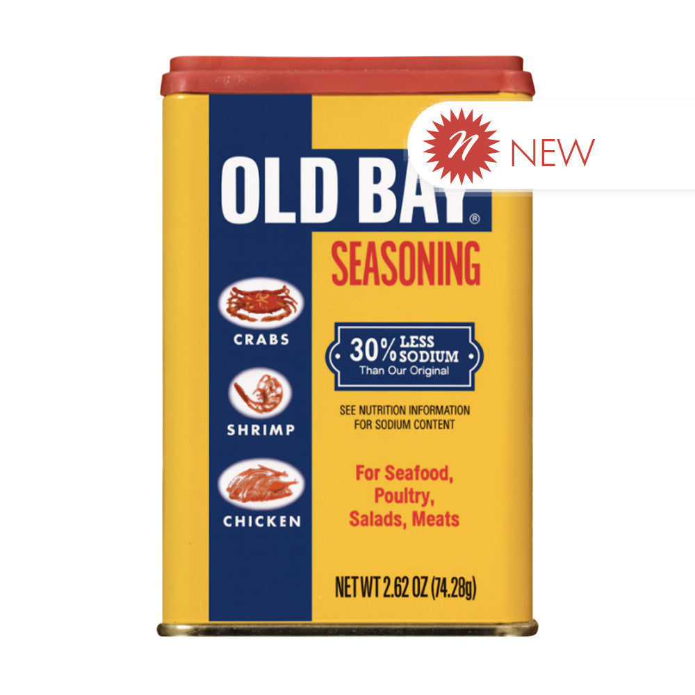 Wholesale Old Bay - Seasoning - 30% Less Sodium - 2.62Oz- Bulk