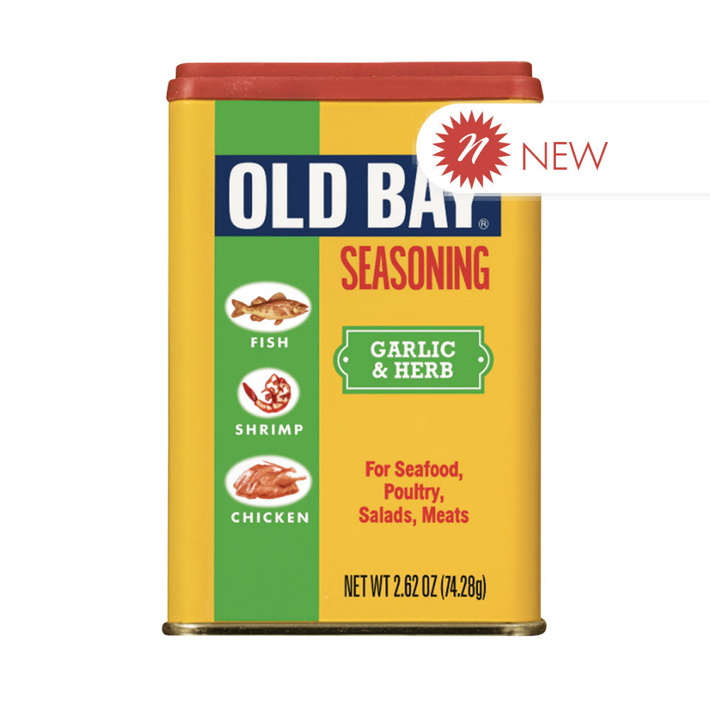 Wholesale Old Bay - Seasoning - Garlic & Herb - 2.62Oz- Bulk