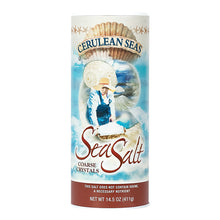 Wholesale Cerulean Seas Coarse Sea Salt 14.5 Oz Canister- Bulk
