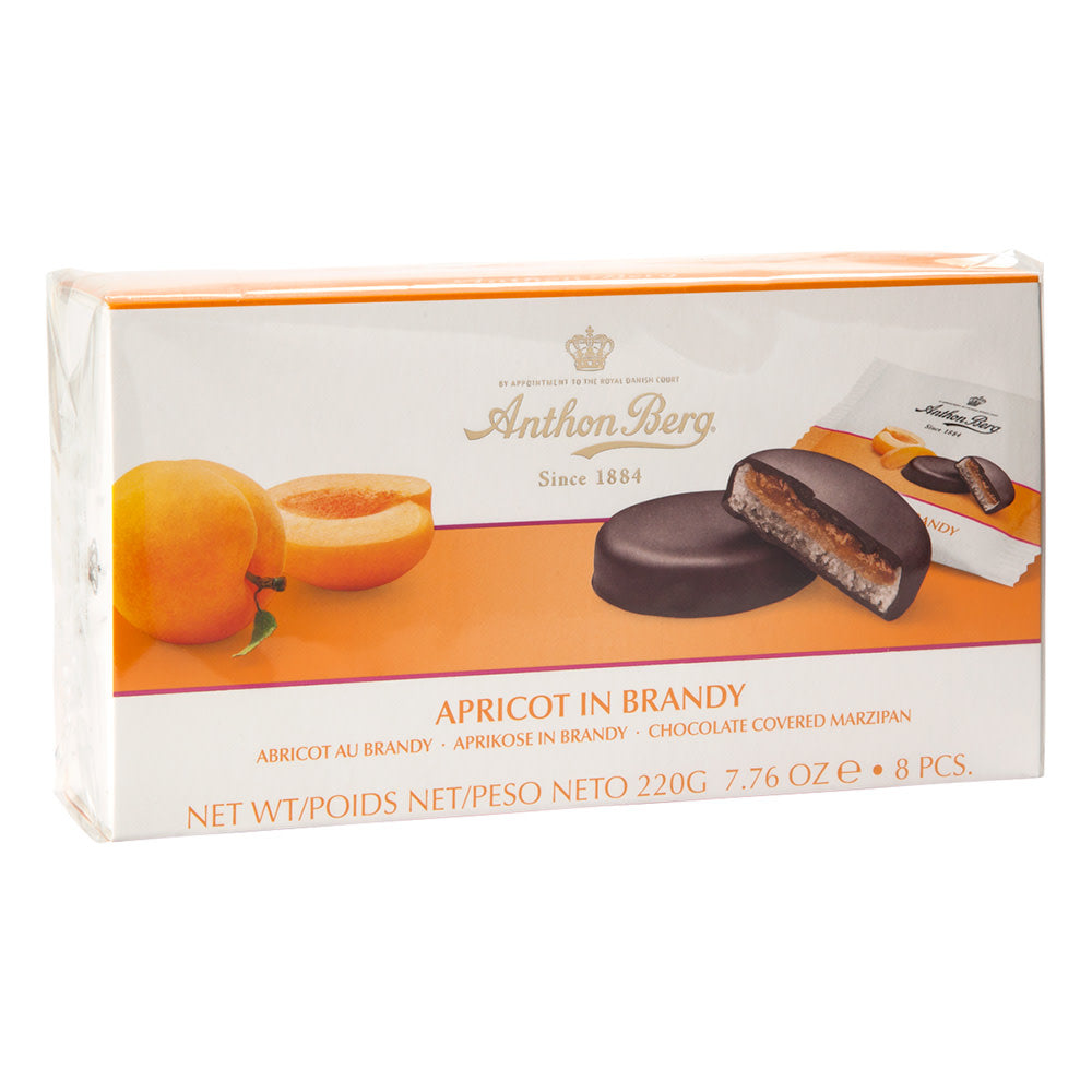 Wholesale Anthon Berg Apricot In Brandy 7.76 Oz Box-12ct Case Bulk