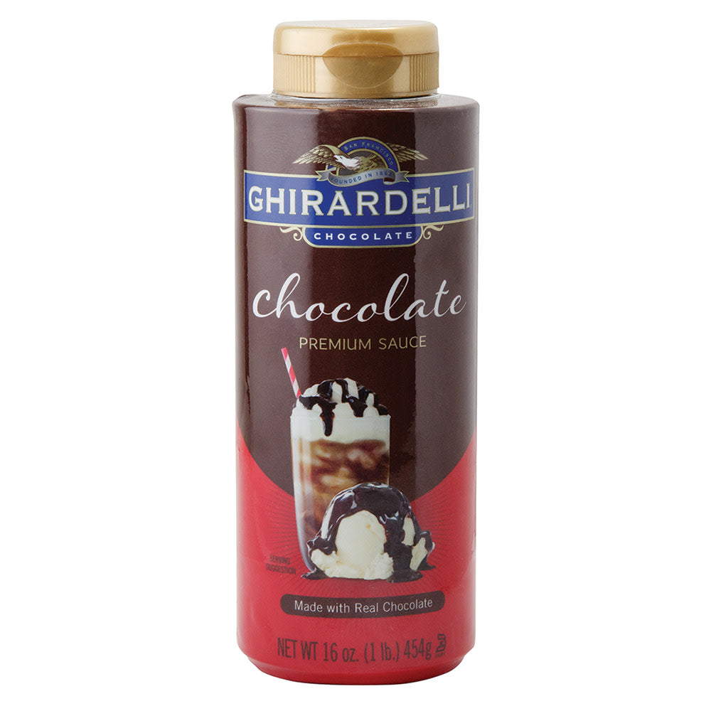 Wholesale Ghirardelli Chocolate Sauce 16 Oz Bottle-6ct Case Bulk