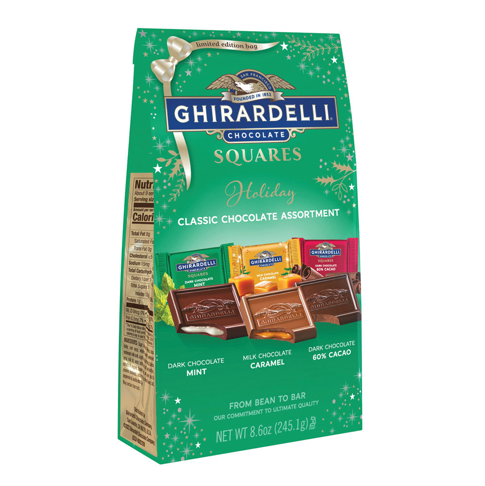 Wholesale Ghirardelli Classic Assorted Squares 8.6 Oz Large Bag-12ct Case Bulk