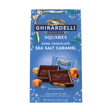 Wholesale Ghirardelli Dark Chocolate Sea Salt Caramel Square 9 Oz Large Bag- Bulk