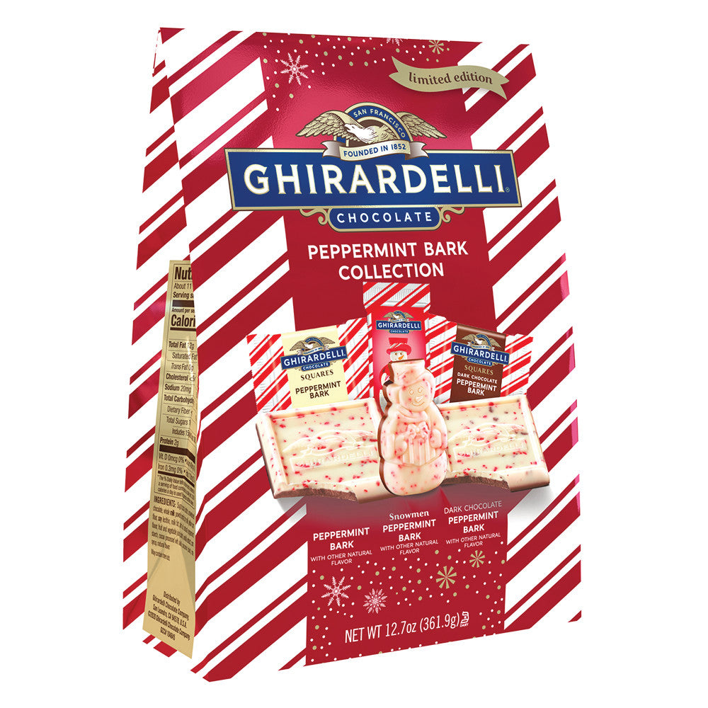 Wholesale Ghirardelli Peppermint Bark Collection 12.7 Oz Xl Bag-6ct Case Bulk