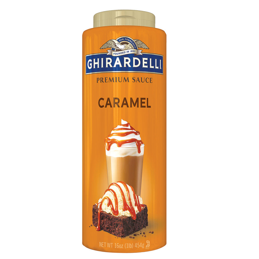 Wholesale Ghirardelli Caramel Sauce 16 Oz Bottle-6ct Case Bulk