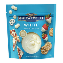 Wholesale Ghirardelli White Vanilla Melting Wafers 10 Oz Pouch- Bulk