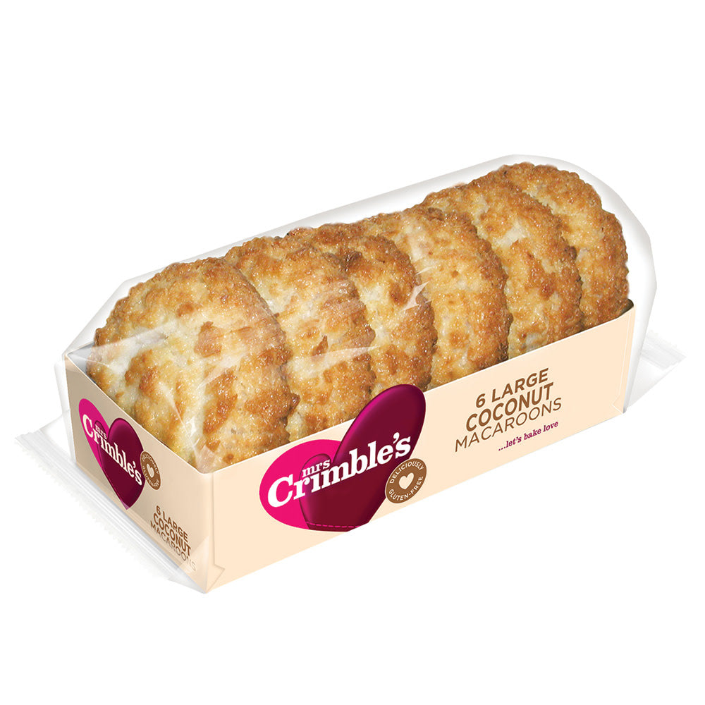Wholesale Mrs. Crimble'S Large Coconut Macaroons 6 Piece 6.7 Oz- Bulk