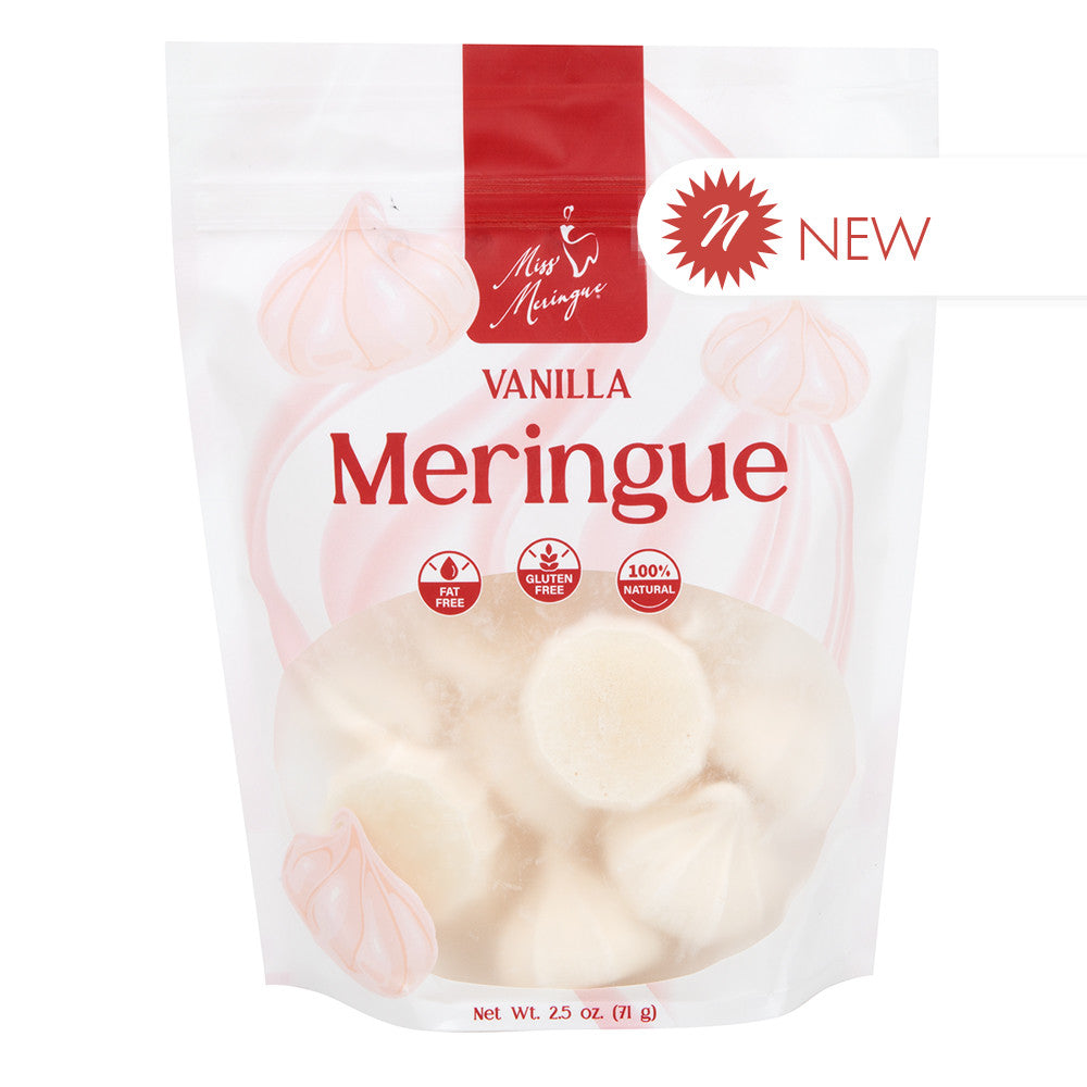 Wholesale Miss Meringue Vanilla Cookie 2.5 Oz Pouch- Bulk