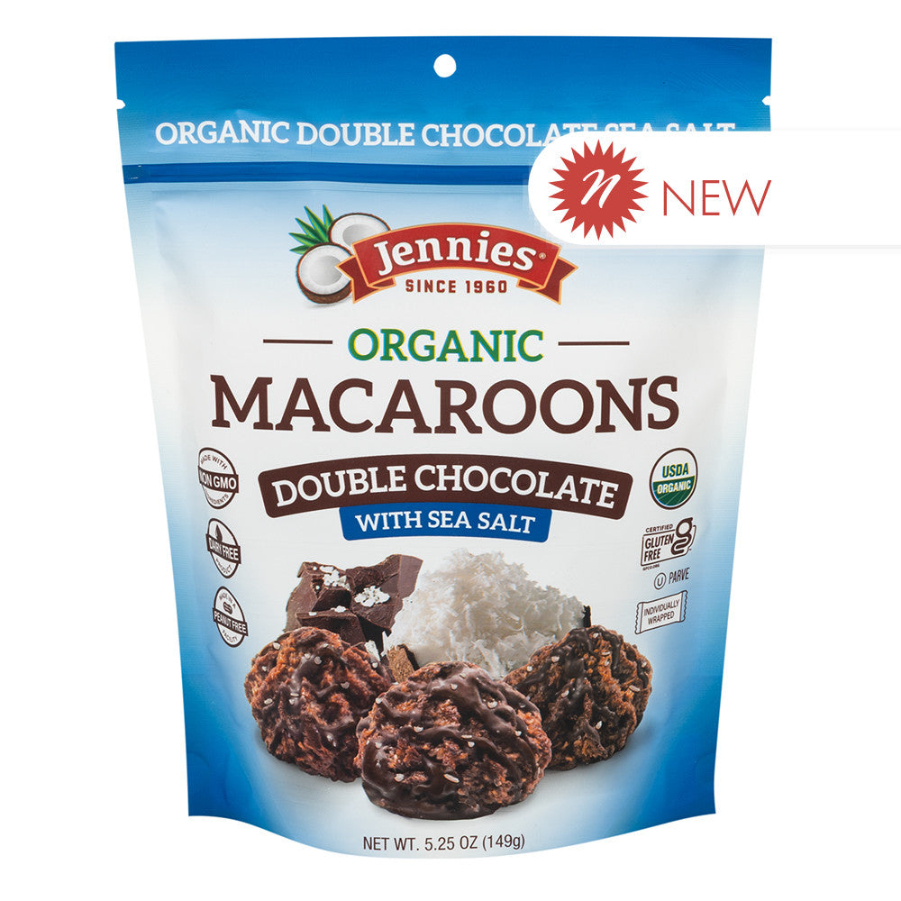 Wholesale Jennie'S - Organic Macaroon Double Chocolate Seas - 5.25Oz- Bulk