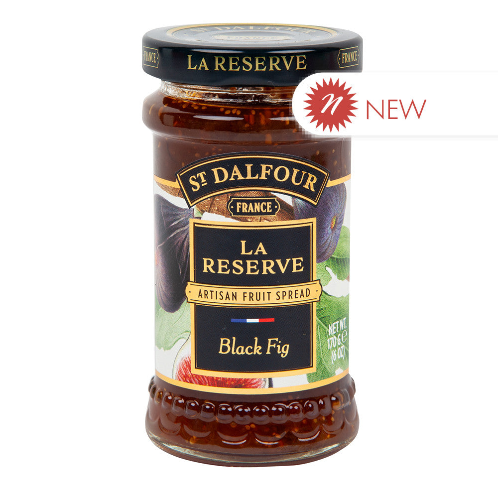 Wholesale St.Dalfour - Fruit Spread Black Fig - 6Oz- Bulk