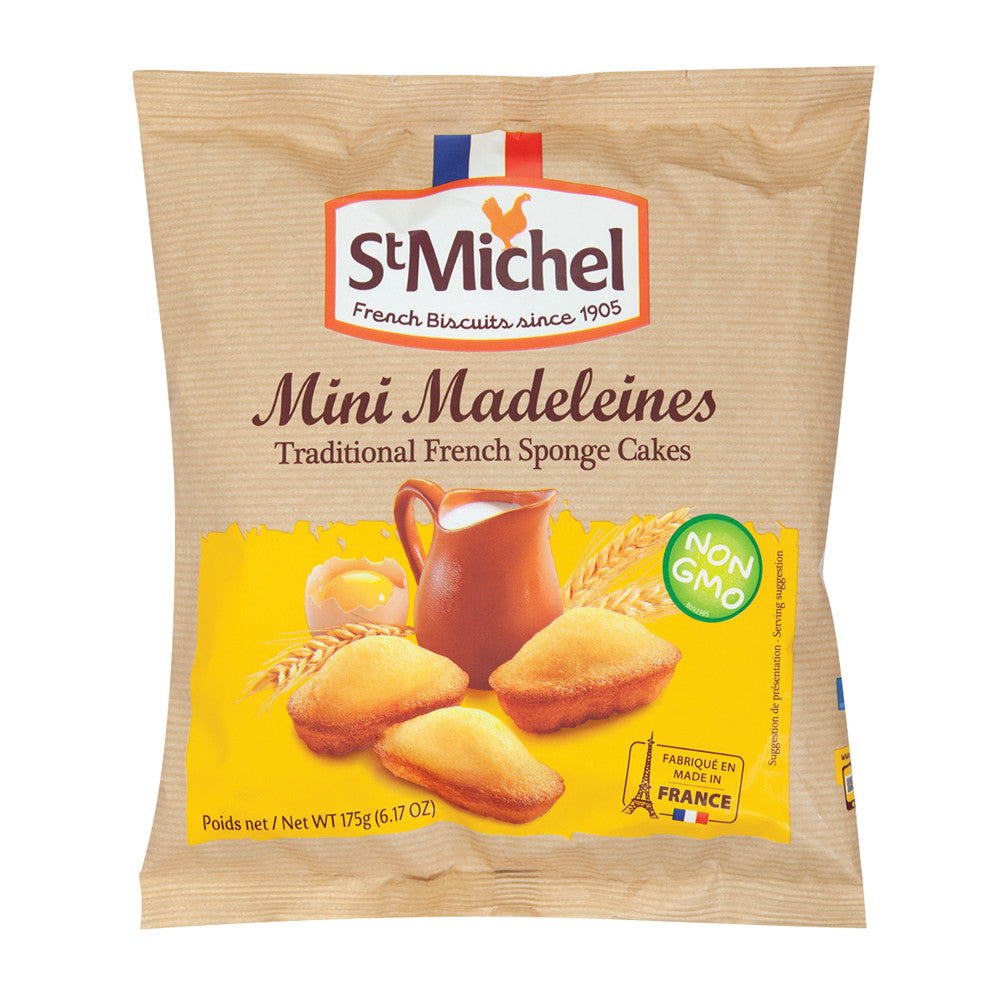 Wholesale St. Michel Mini Madeleines Sponge Cake 6.17 Oz Bag- Bulk