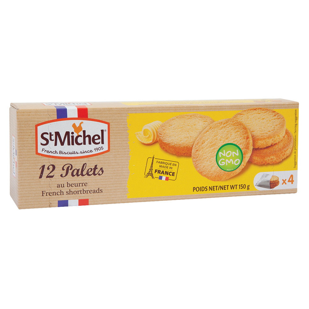 Wholesale St. Michel Butter Palets 5.29 Oz Box-10ct Case Bulk