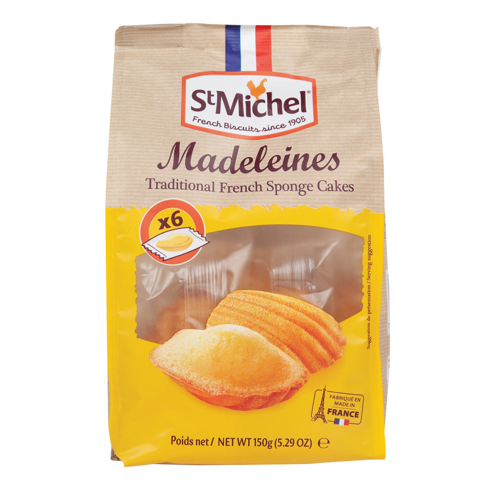 Wholesale St. Michel Classic Madeleine 5.29 Oz Pouch- Bulk