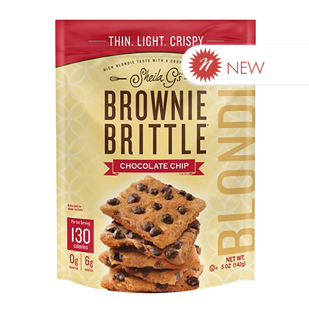 Wholesale Sheila G'S Blondie Brownie Brittle Chocolate Chip 5 Oz Bag- Bulk