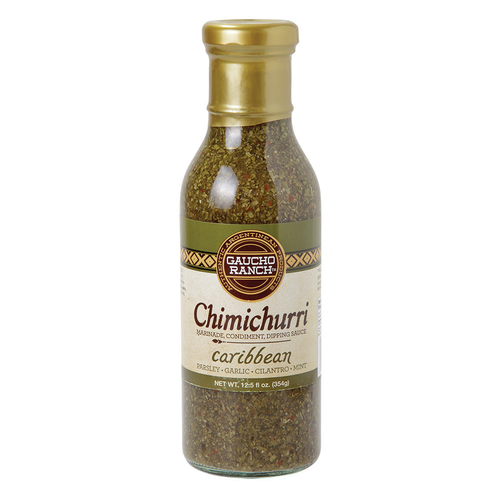 Wholesale Gaucho Caribbean Ranch Chimichurri 12.5 Oz Bottle-6ct Case Bulk