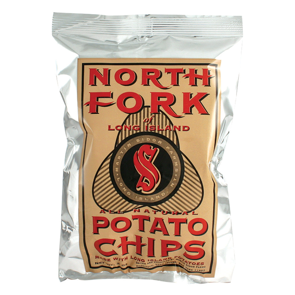 Wholesale North Fork Salted Potato Chips 2 Oz Bag- Bulk