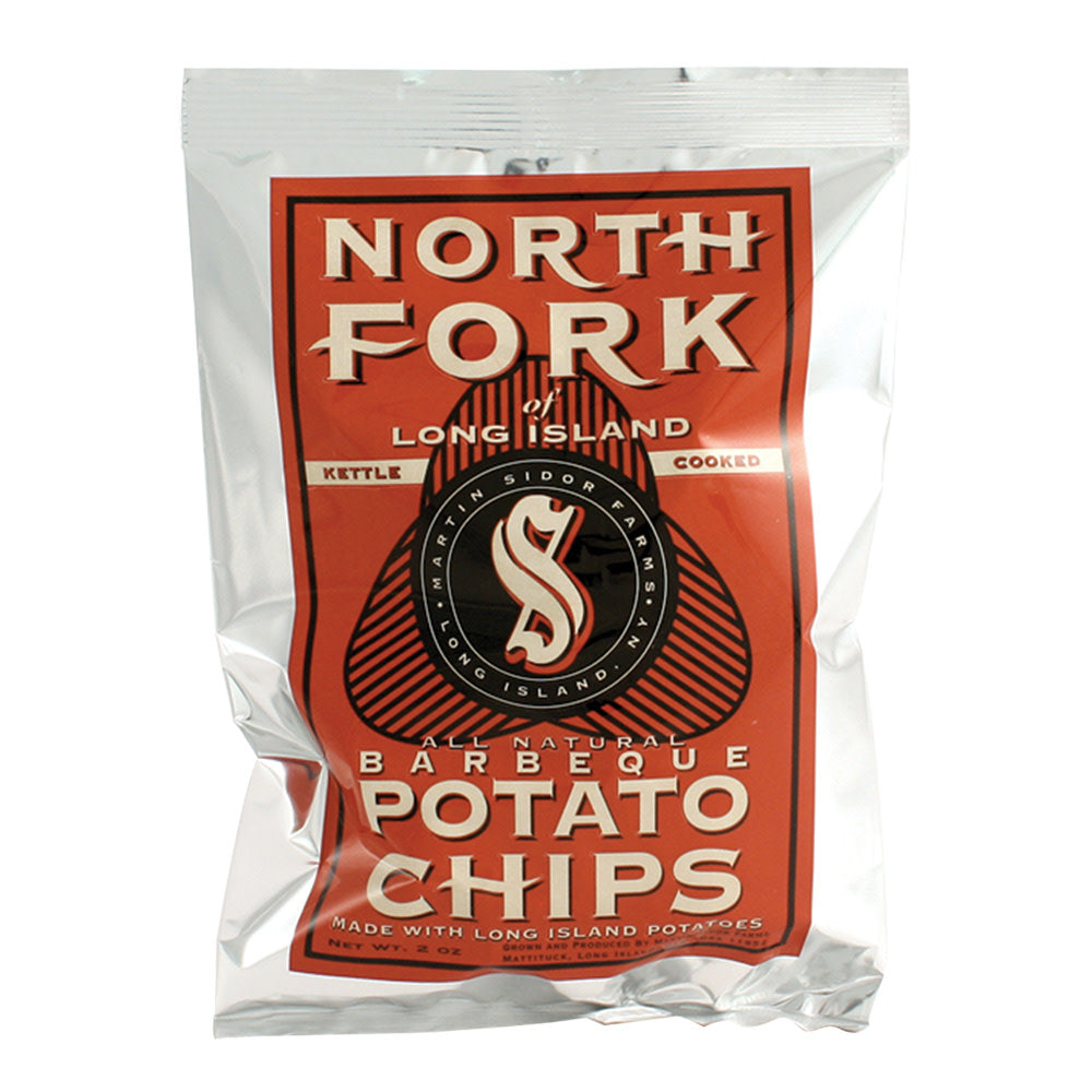 Wholesale North Fork Bbq Potato Chips 2 Oz Bag-24ct Case Bulk