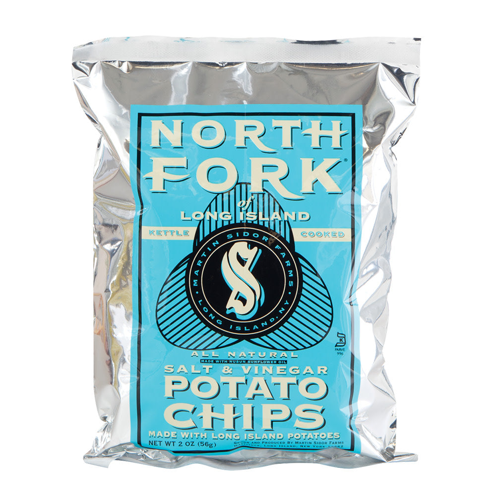 Wholesale North Fork Salt And Vinegar Potato Chips 2 Oz Bag-24ct Case Bulk