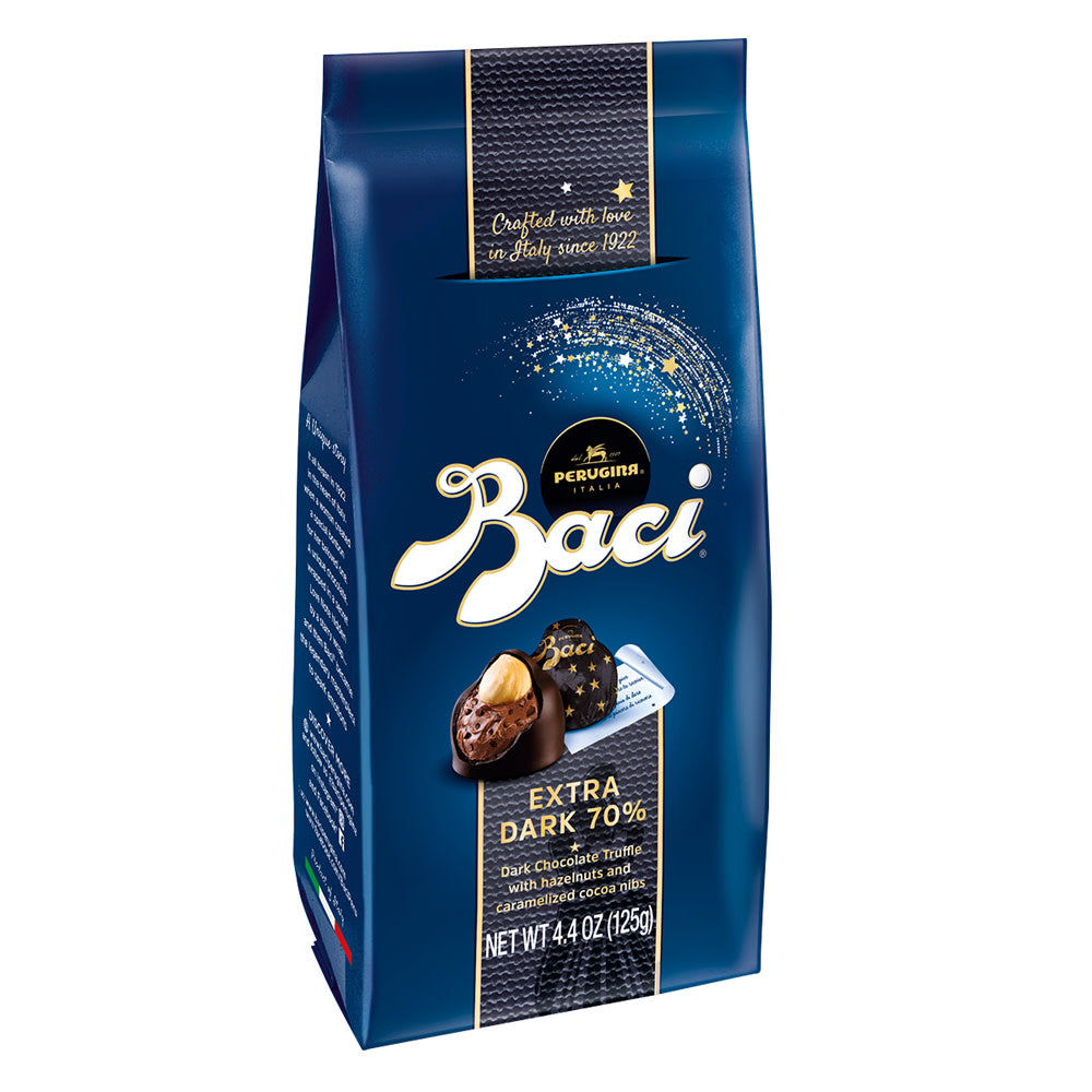 Wholesale Perugina Baci 70% Dark Chocolate With Hazelnuts 4.40 Oz Bag-4ct Case Bulk