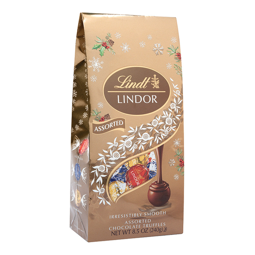 Wholesale Lindt Lindor Holiday Assorted Truffles 8.5 Oz Bag-12ct Case Bulk