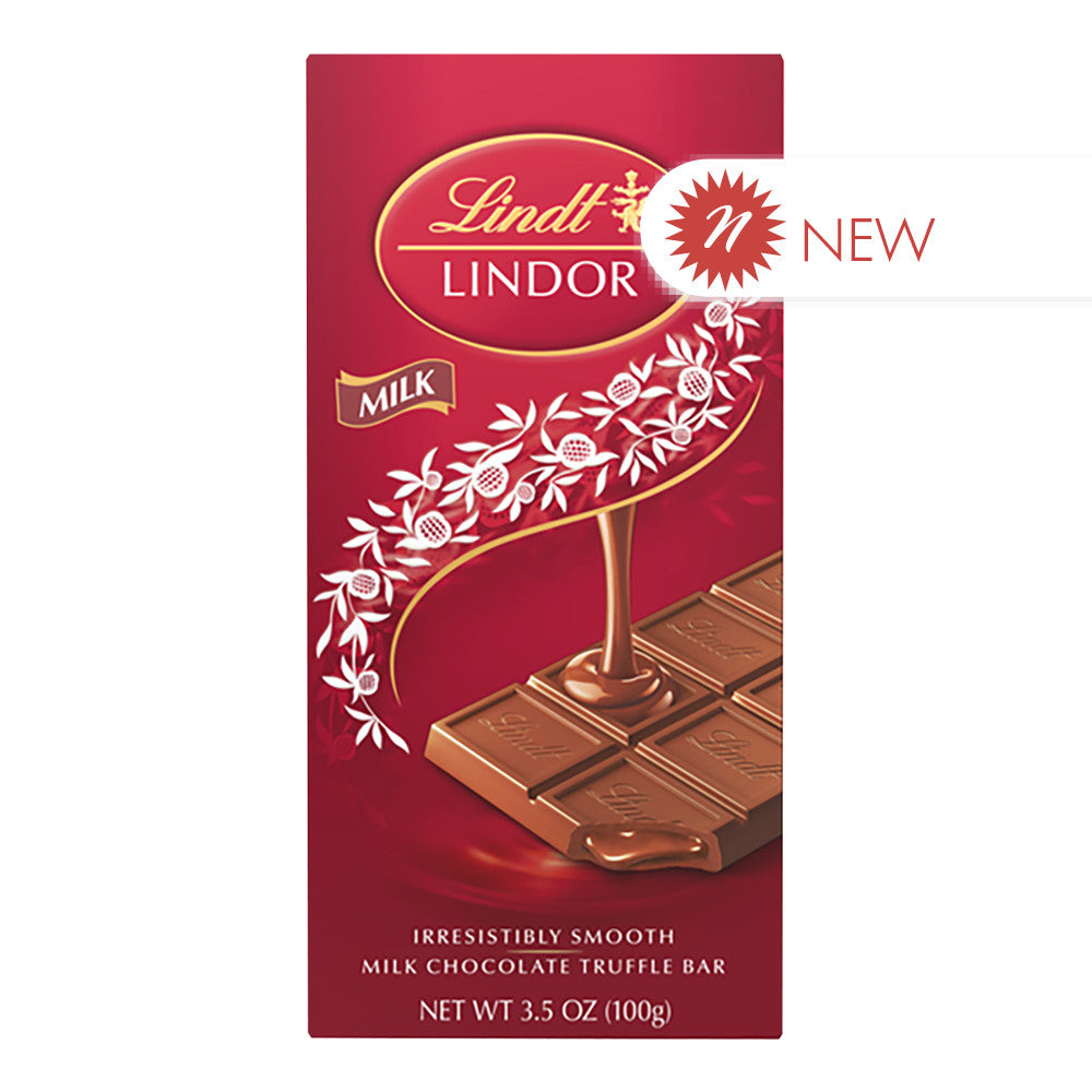 Wholesale Lindt Lindor Milk Chocolate Filled Truffle Bar 3.5 Oz- Bulk