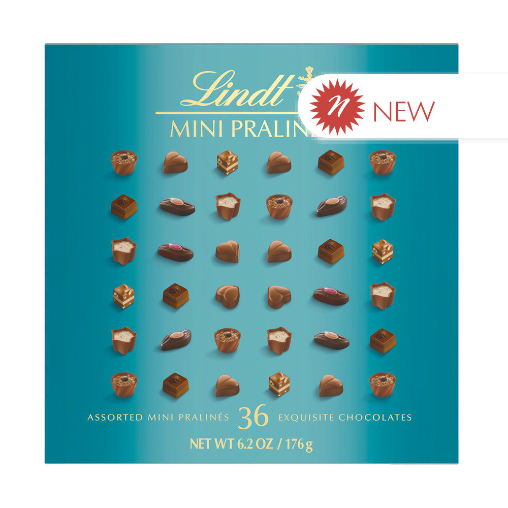 Wholesale Lindt - Mini Pralines Turquoise Box - 6.2Oz-8ct Case Bulk