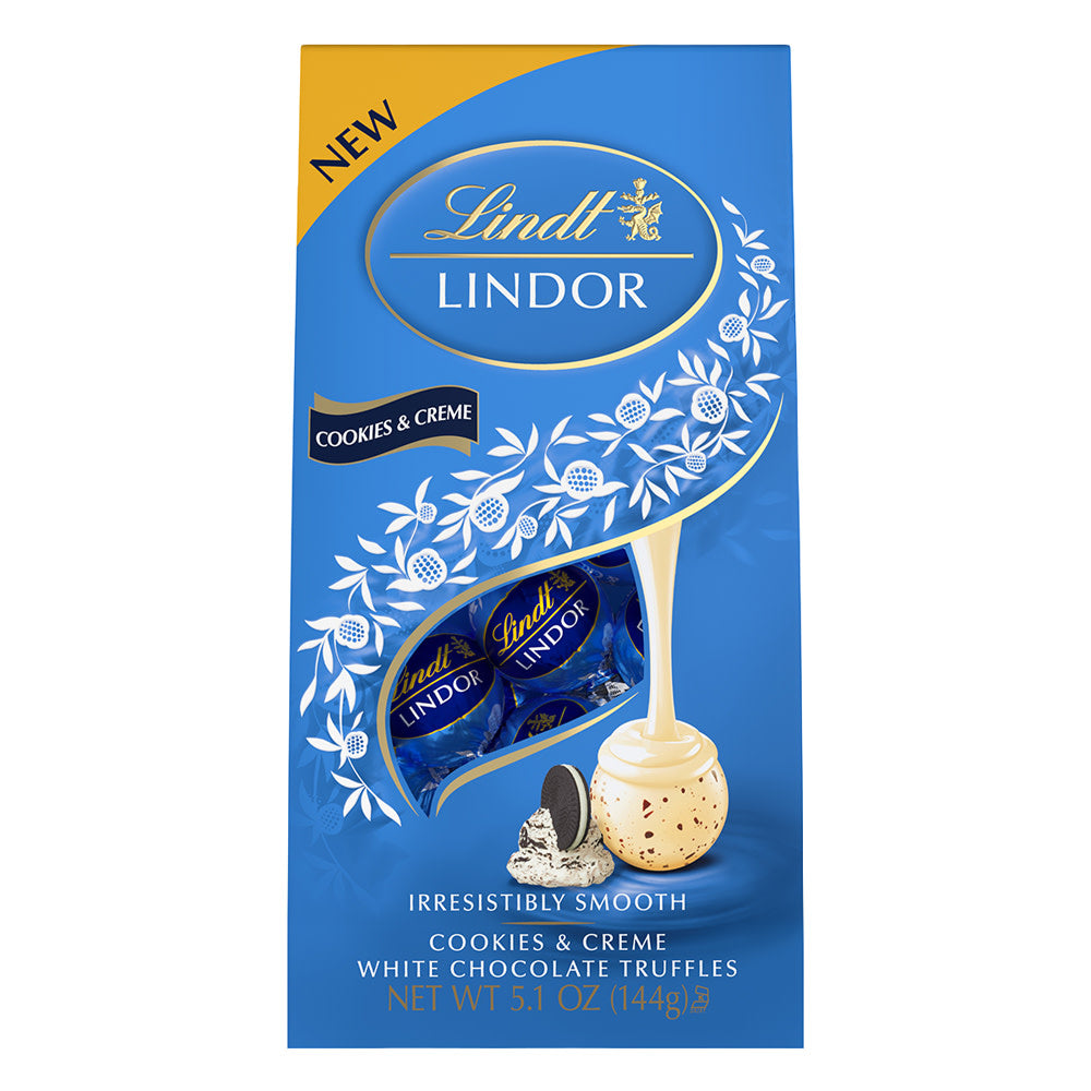 Wholesale Lindt Lindor Cookies And Creme Truffles 5.1 Oz Bag- Bulk