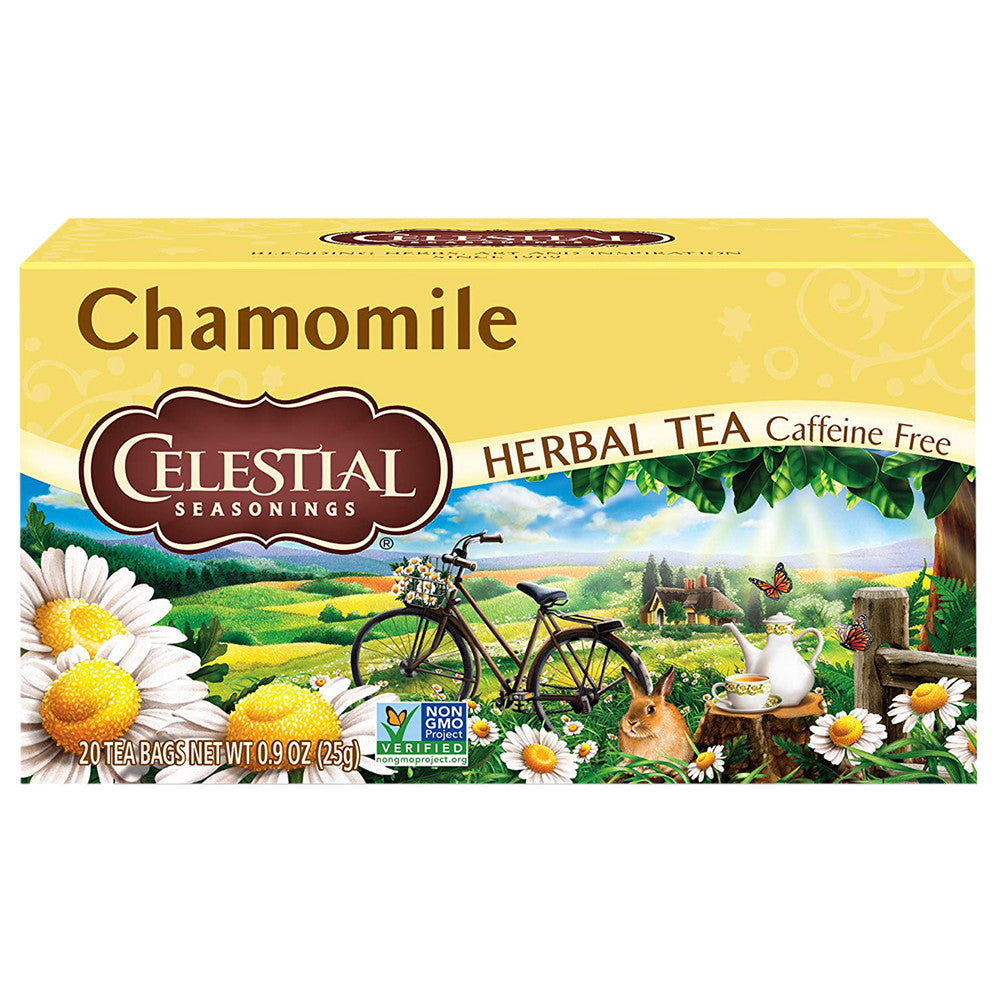 Wholesale Celestial Seasonings Chamomile Tea 20 Ct Box- Bulk