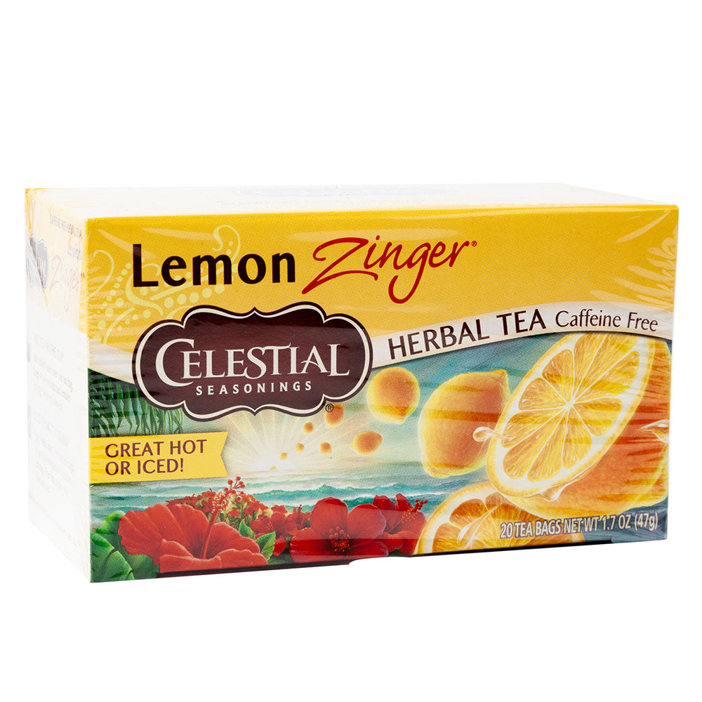 Celestial Seasonings Lemon Zinger Tea 20 Ct Box