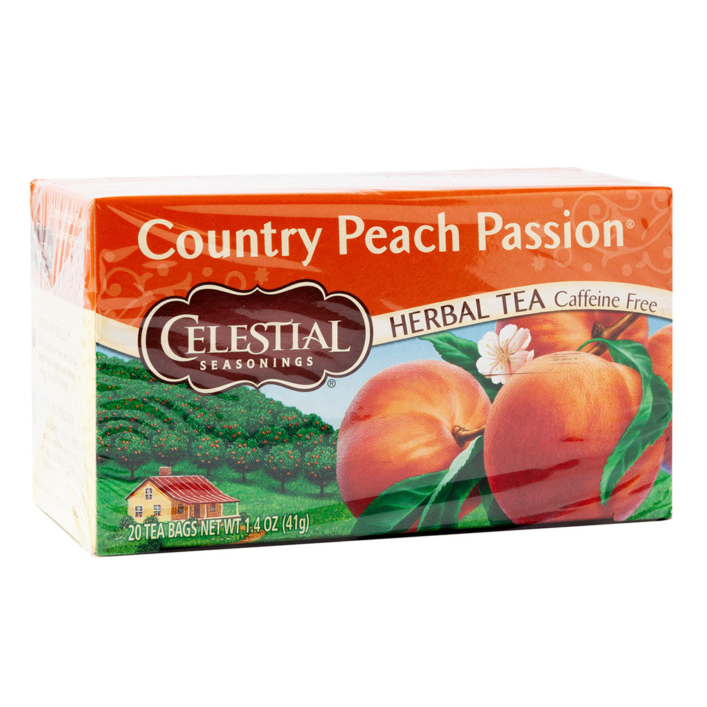 Wholesale Celestial Seasonings Country Peach Passion Tea 20 Ct Box-6ct Case Bulk