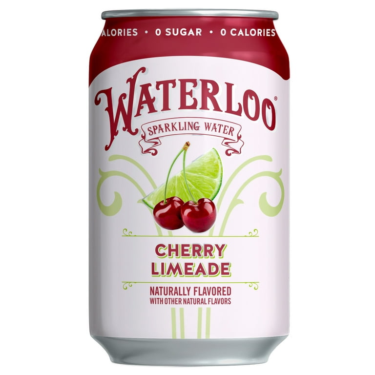 Waterloo Sparkling Water Cherry Limeade 12 Fl Oz Can