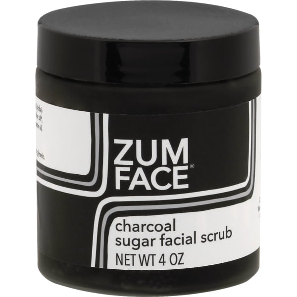 Zum Face Charcoal Sugar Facial Scrub 4 Oz