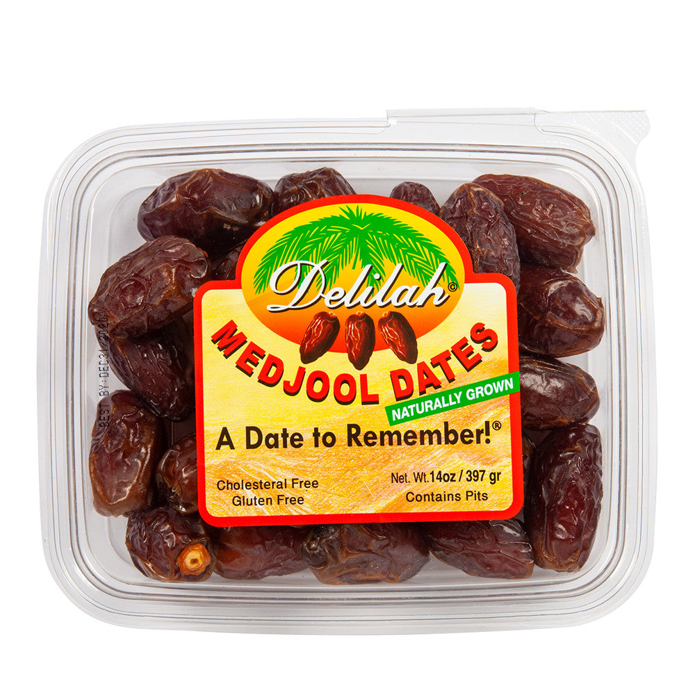 Wholesale Medjool Israeli Dates 14 Oz Tub-16ct Case Bulk